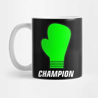 Athletic champion workout and gym t shirt for athletes and champions. Mug